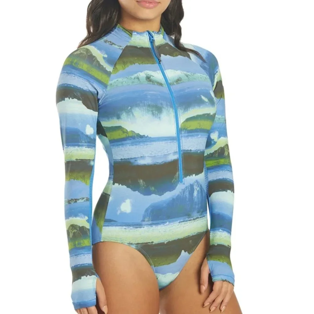 Nike Swim Adventure Long Sleeve One Piece